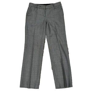 Talbots  Ankle Pants Black and White Check Plaid Women's Size 4p Petite